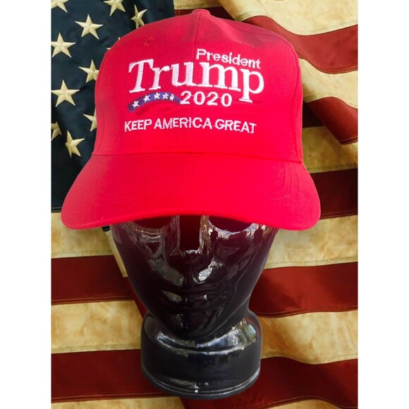 Official Authentic President Trump Keep America Great Campaign Hat 2020 Red New